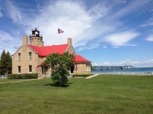 Iconic Bridge in Michigan